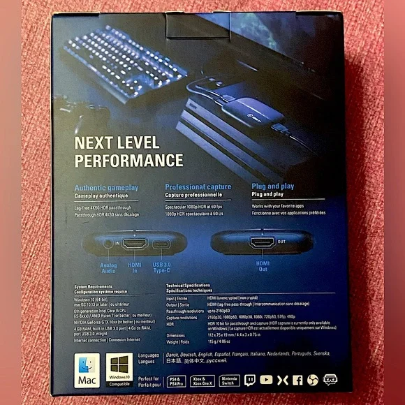 Elgato HD60 S+ external capture card, mac and windows compatible - Picture 2 of 4